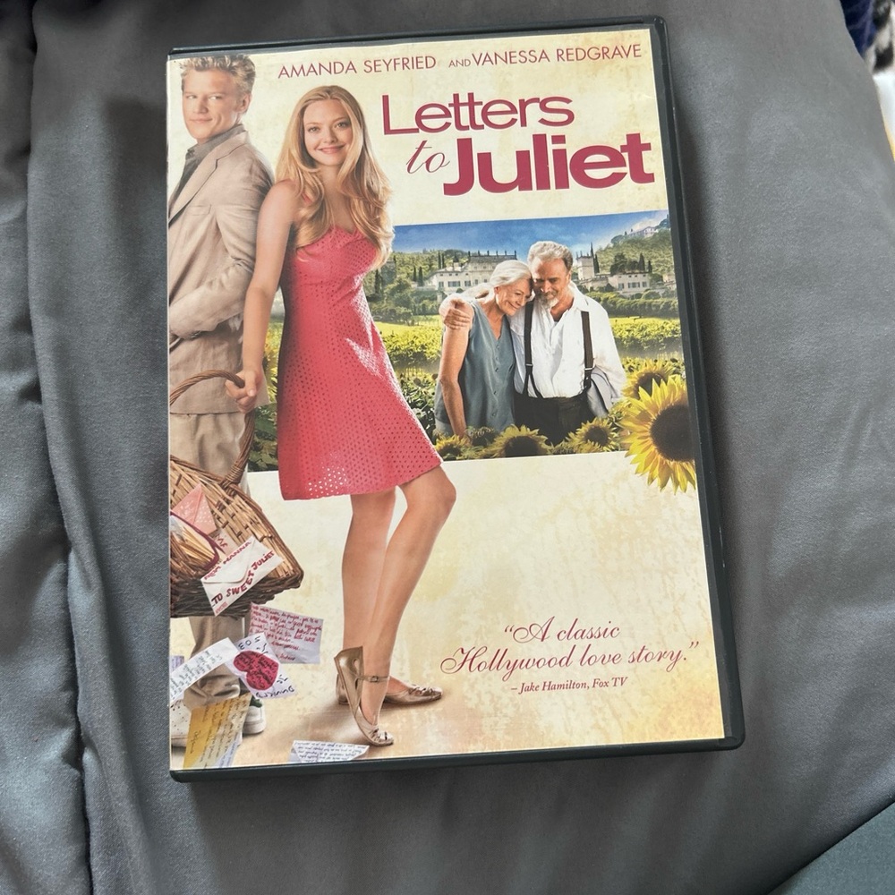 Letters to Juliet DVD